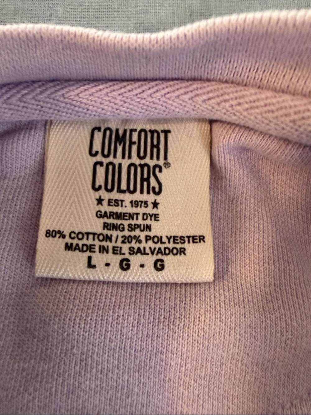 Toy Story Buzz Lightyear Varsity Graphic Sweatshirt Lilac Comfort Colors retro - Picture 2 of 7